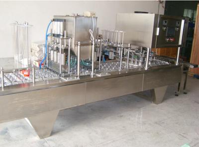 China Premade plasctic cup filling sealing machine for sale