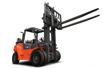 China 5 Ton Lpg Forklift Deliver A 2.8-5.0 Tonne Lift Capacity With Compact Chassis And Shorter Wheelbase for sale