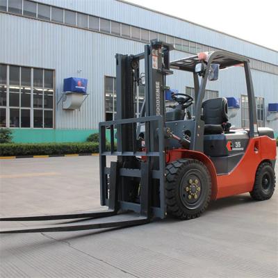 China Compact 3 Ton 3.5 Tons Lpg Forklift Trucks Hydraulic Automatic Transmission for sale