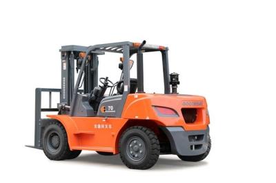 China GOODSENSE 7 Ton Forklift Diesel Counterbalanced Forklift Truck for sale