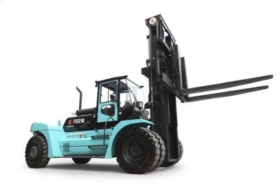 China Hydraulic Diesel Goodsense Forklift Truck Heavy Duty 28 Ton Big Stand Up Reach Forklift for sale