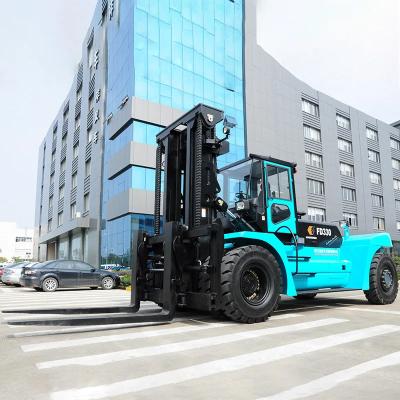 China Goodsense New Hydraulic Forklift 25 Ton-Loading Gasoline Powered Solid Tire Forklift for sale