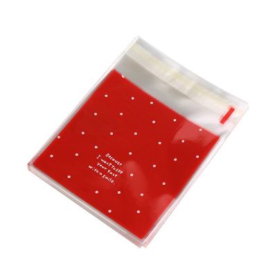 China Hot Sale Self Adhesive Flat Pouch Seal Cookie Packing Bag Opp Candy Candy Bag For Christmas And Halloween 10/Pack for sale