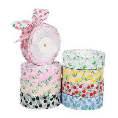 China Wholesale 4cm Face Snow Gauze Ribbon Birthday Gift Packaging Simple Transparent Satin Ribbon Decoration Ribbon for sale