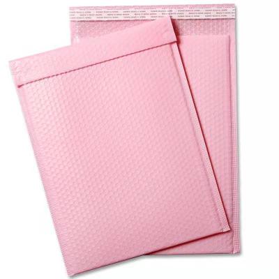 China Hot Selling Shock Resistance Pink Bubble Mailer Padded Envelope Mailing Bags Shipping Envelope Bubble Bag For Packaging for sale