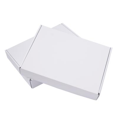 China Wholesale Recyclable White Corrugated Cardboard Literature Mailer Boxes Small Mailer Box For Shipping for sale