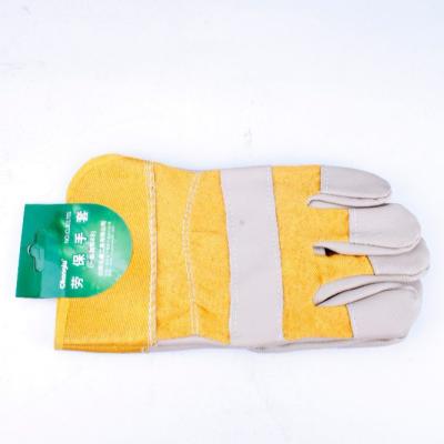 China 2015 Hot New Anti-smash Guantes Trabajo Garden Gloves Abrasion Safety Working Protective Leather Welding Gloves For Construction for sale