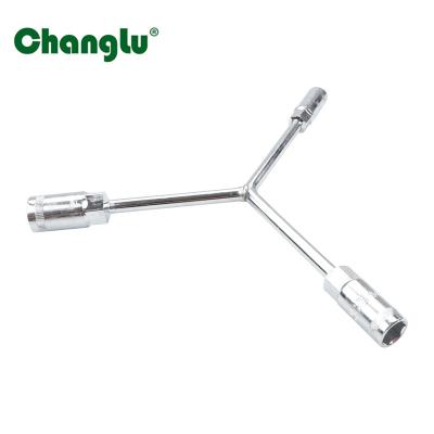 China Longer Multi Functional Hex Wrench Custom Y-Type Socket Wrench for sale