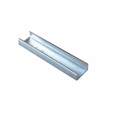 China Traditional Galvanized Light Steel Keel C Channel For Gypsum Board System Size 60 for sale