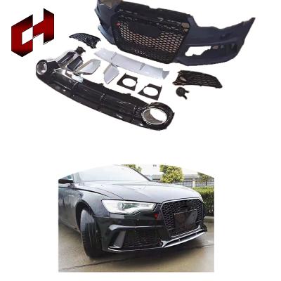 China Auto Parts Factory-direct Grille CH Combination Front Bars The Hood Body Seamless Kits For Audi A6 C7 2012-2015 To S6 for sale