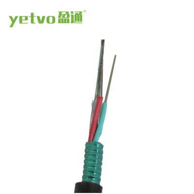 China FOC Fiber Optic Cable Product GYTS Steel Layer Stranded Tape Fiber Cable GYTS for sale