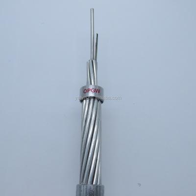 China Yetvo OPGW Communication Power Cable Aerial Optical Fiber Cable Overhead Usage for sale