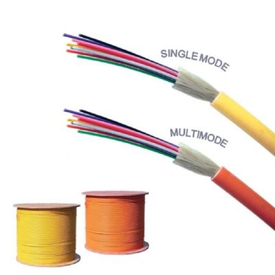 China Easy Stripping Indoor Tight Buffer GJFJV Material PVC Cable GJFJV Tight Buffer Fiber for sale