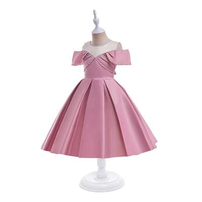 China Washable Boutique Girl dress European And American Wedding  Princess Dress Party Girls Christmas Dress For Girls Clothing for sale