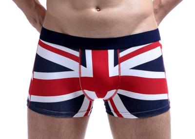 China National Flag Style Mens Cotton Underwear Hand Washable Antibacterial for sale