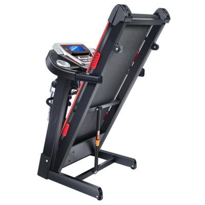 China Multifunctional Commercial Exercise Treadmill Folding Use Gym Treadmills with Massage Head and Sit Ups Rack Electric Running Machine for sale