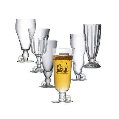 China K56 German fashion craft wheat glass beer mug special personalized stain eco-friendly and creative simple style bar for sale