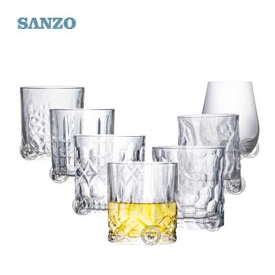 China Viable small modern simple fresh style Japanese K60 crystal glass household wine water cup cup artificial stain for sale