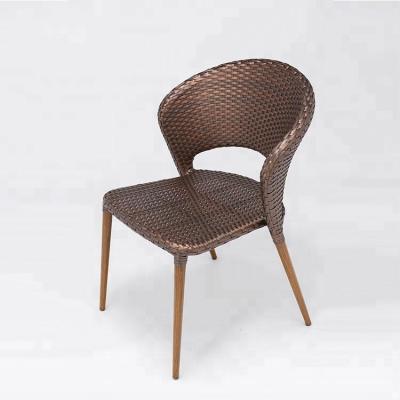 China Modern Cheap Rattan Rattan Bistro Chairs Prices Outdoor Furniture Rattan Wicker Chairs for sale