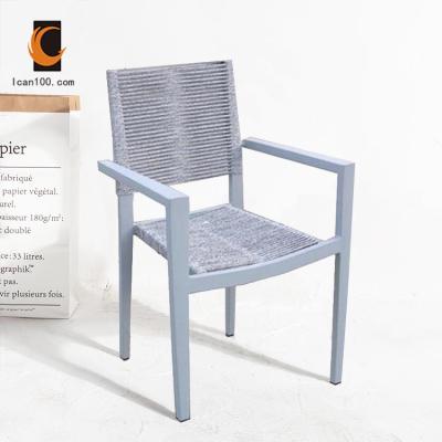 China Small MOQ New Design Patio Cafe Chair Modern French Cafe Chair Outdoor Bistro Chair for sale