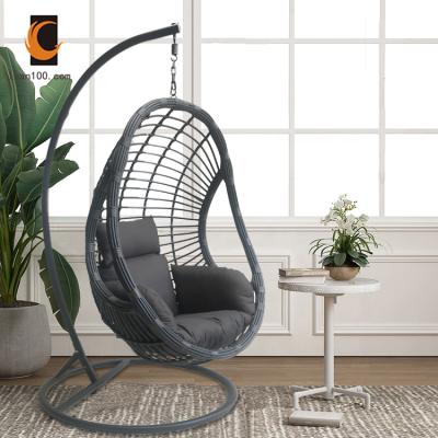 China Modern General Strictly Use Casual Quality Out Door Rattan Egg Chair Swing Chair Hanging Chairs For Sale for sale