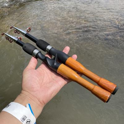 China Durable Carbon Spinning Rod Baitcasting Mini Fishing Rod 1.3m 1.6m 1.8m for sale