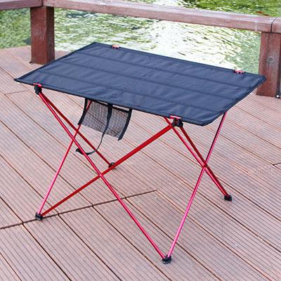 China Portable Foldable Table Camping Furniture Computer Bed Solid Wood Outdoor Tables Picnic Ultra Light Alloy Aluminum Folding Desk for sale