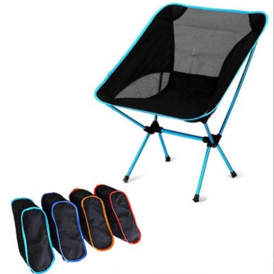 China Eco-friendly Outdoor Portable Ultralight Folding Chair Tools Fishing Chair High Load Camping Chair Beach Travel Hiking Picnic Seat for sale