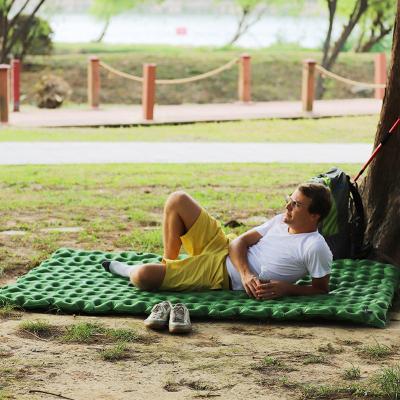 China Double Inflatable Sleeping Mattress Air Cushion Camping Mat Pad Waterproof Moisture-Proof Thickened Modern Portable Outdoor Camping for sale