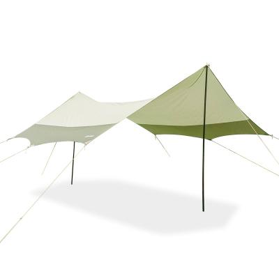 China Camouflage/Field Outdoor Camping Canopy Survival Sunscreen Tent Rain Shelter Sun Shelter Sun Shelter Outdoor Beach Ten for sale