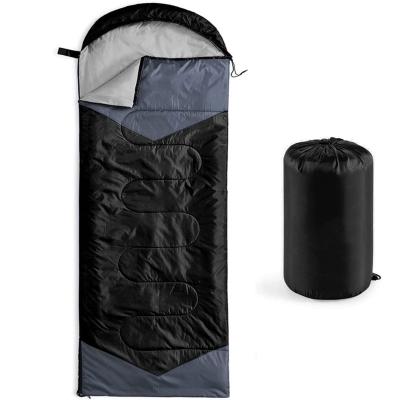 China Increasing Outdoor Camping Sleeping Bag 3 Season Warm And Cool Weather Lightweight Waterproof For Adults And Kids for sale