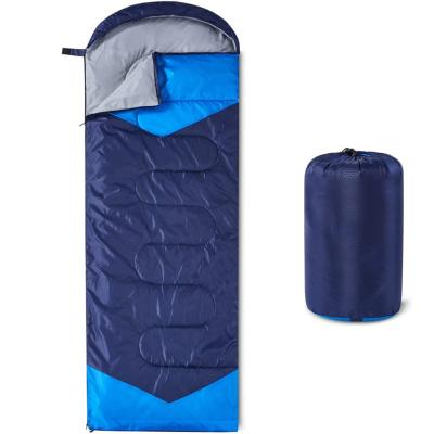 China Increasing Outdoor Camping Sleeping Bag 4 Season Warm And Cool Weather Lightweight Waterproof For Adults And Kids for sale