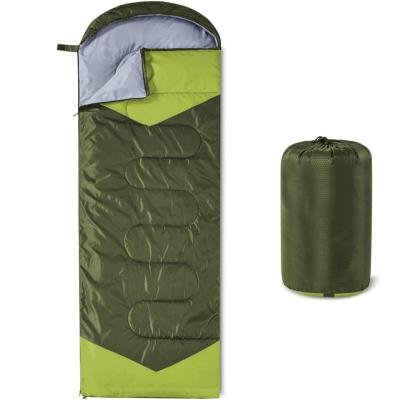 China Increasing Outdoor Camping Sleeping Bag 4 Season Warm And Cool Weather Lightweight Waterproof For Adults for sale