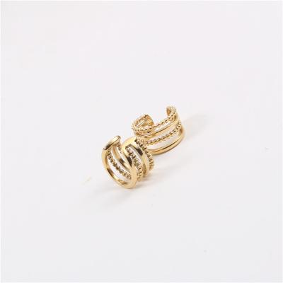 China Other Unisex Stainless Steel Bone Clip On Ear Cuff Earrings Jewelry Ear Hole Non Pierced Women Ear Cuff Earring for sale