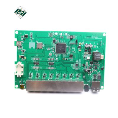 Chine Largeur verte des véhicules à moteur 0.075mm de carte de câble équipé de carte PCB à vendre