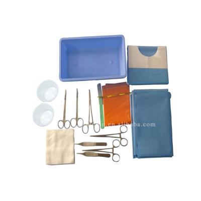 China Hospital OEM Sterile Universal Surgery Package Surgical Basic Surgery Set With CE ISO for sale