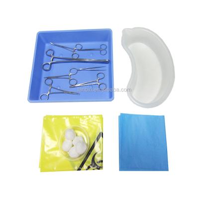 China Hospital China OEM Medical Surgical Kit Disposable Sterile Vasectomy Pack for sale