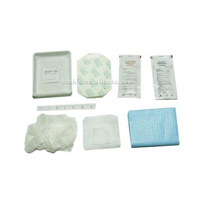 China Suture removal and avoiding cross-infection CE/ISO13485 certificate PICC sterile disposable dressing care set for sale