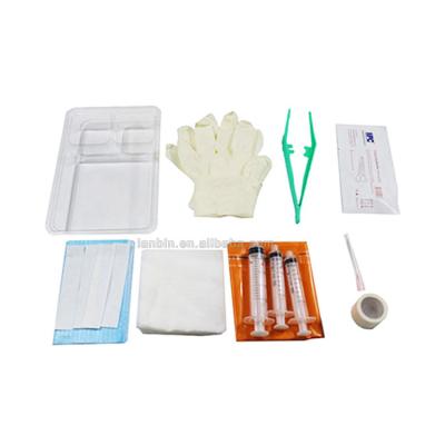 China Sterile EO Gas Disposable Set On Pack / Set Medical Disposable Medical Dressing Kit Customized Sterile Dialysis Kit for sale