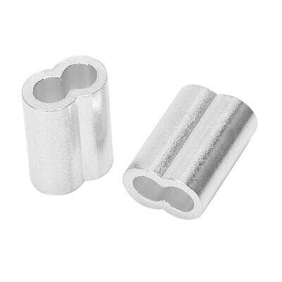 China Aluminum Lifting Fittings Hourglass Sleeves / Ferrules For Cable for sale