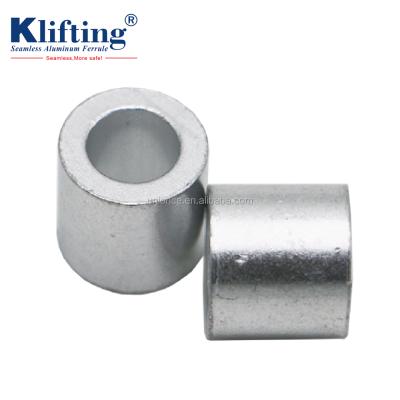 China Wire Rope Fittings Around Aluminum Ferrule Crimp Sleeve For Wire Rope Sling Stamping for sale