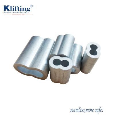 China Aluminum Lifting Fittings Hourglass Ferrules EN13411-3 / DIN3093 for sale