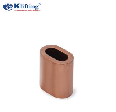 China DIN3093 Safe Copper Cord Ferrule Copper Oval Sockets for sale