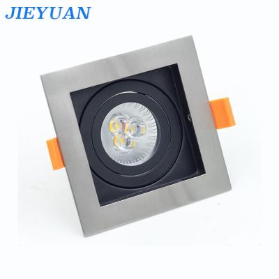 China New LED Downlight Modern 1 and 2 Head Square Rectangle Spotlight GU10 and AR111 LED Indoor Ceiling Lamp for sale