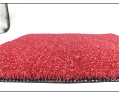 중국 PP Grass For Kids Pets Green Red Blue Color 10mm 63000 Density PP Carpet Artificial Grass For Wall Decoration 판매용