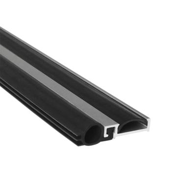 China GF-S12 Modern Aluminum Acoustic Door Perimeter Seal For Door Frame With Rubber Sealing Trim for sale