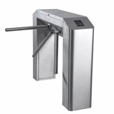 China Stainless Steel/According to Customer Requirements Fingerprint Barcode Automatic Access Control System Pedestrian Tripod Turnstile Gate Height Turnstile for sale