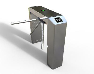 China Stainless steel/according to customer requirements Electronic Tripod Turnstile Face Recognition 3 Arm Security Gate Factory Price Security Entrance Turnstile for sale