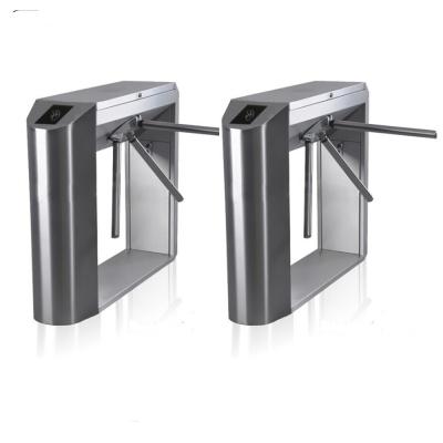 China Stainless Steel/According to Customer Requirements Tripod Turnstile Pedestrian Barcode Access Control System Fingerprint Access Control System Pedestrian Turnstile for sale