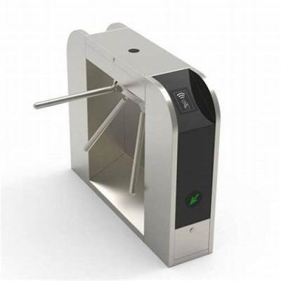 China Stainless steel/According to customer needs economic and efficient 304 stainless steel half-height turnstile vertical tripod turnstile access control for sale